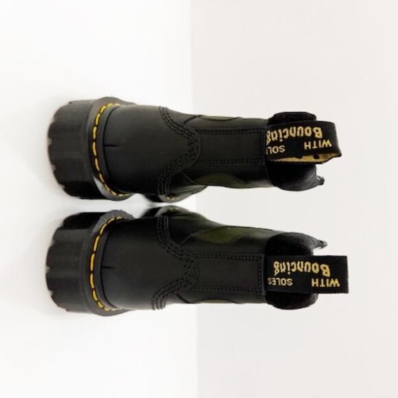 Dr. Martens 1460 Padded Panel Lace Up Boots Black Olive 27754002 Men's 8 NWT - Picture 5 of 9